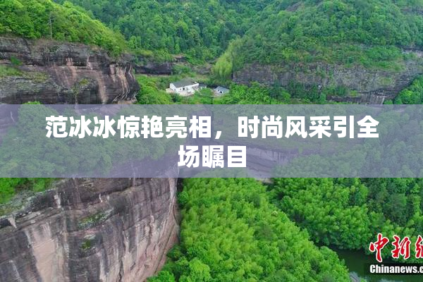 范冰冰惊艳亮相，时尚风采引全场瞩目