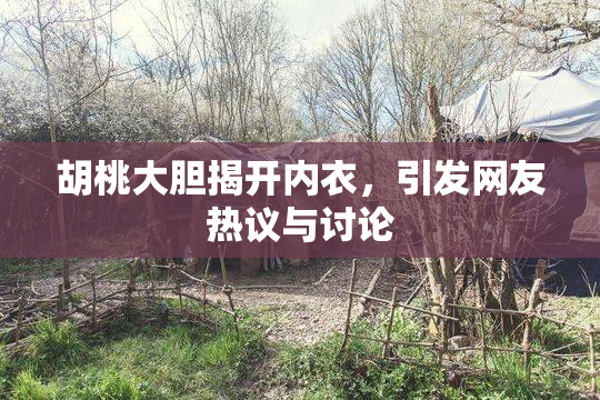 胡桃大胆揭开内衣，引发网友热议与讨论