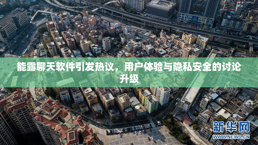 能露聊天软件引发热议，用户体验与隐私安全的讨论升级