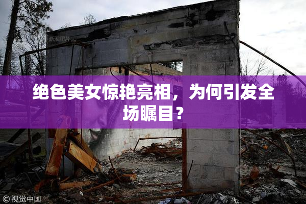 绝色美女惊艳亮相，为何引发全场瞩目？