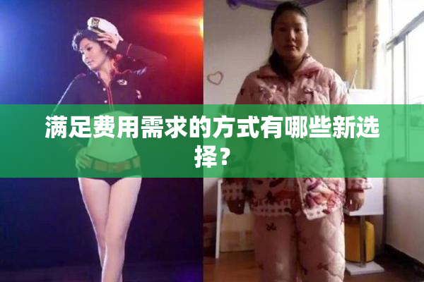 满足费用需求的方式有哪些新选择？