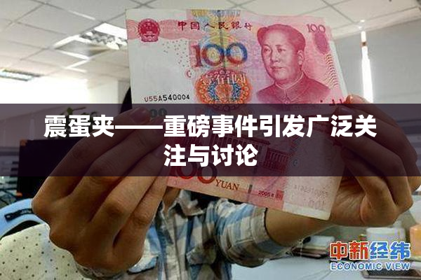 震蛋夹――重磅事件引发广泛关注与讨论