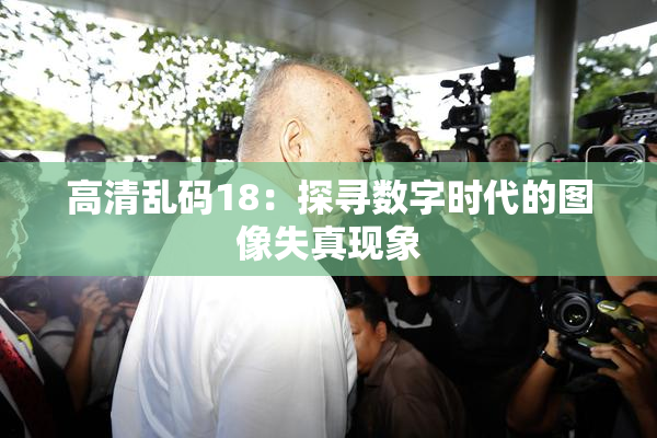 高清乱码18：探寻数字时代的图像失真现象