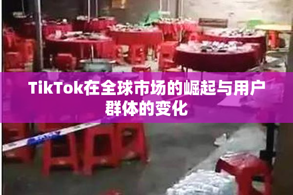 TikTok在全球市场的崛起与用户群体的变化
