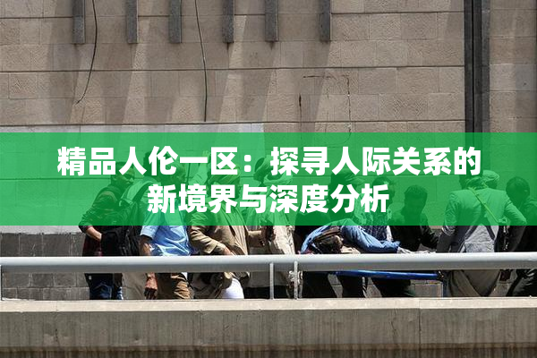 精品人伦一区：探寻人际关系的新境界与深度分析