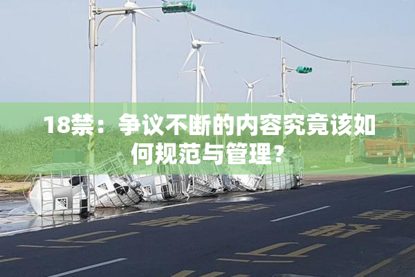 18禁：争议不断的内容究竟该如何规范与管理？