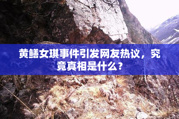 黄鳝女琪事件引发网友热议，究竟真相是什么？
