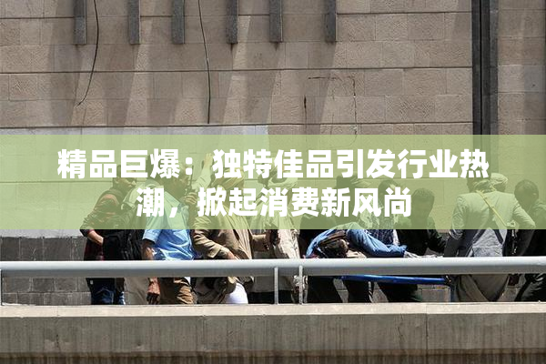 精品巨爆：独特佳品引发行业热潮，掀起消费新风尚