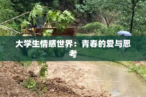 大学生情感世界：青春的爱与思考