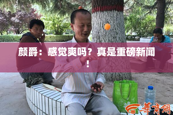 颜爵：感觉爽吗？真是重磅新闻！