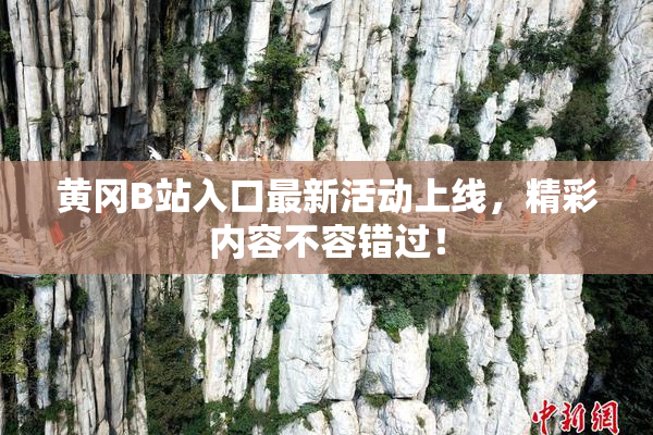 黄冈B站入口最新活动上线，精彩内容不容错过！