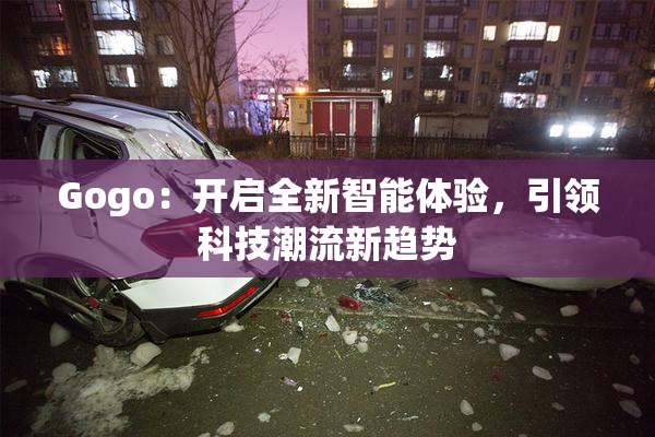 Gogo：开启全新智能体验，引领科技潮流新趋势