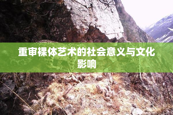 重审裸体艺术的社会意义与文化影响