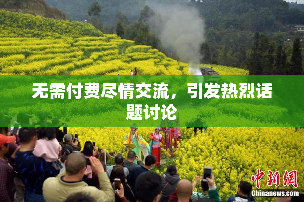 无需付费尽情交流，引发热烈话题讨论