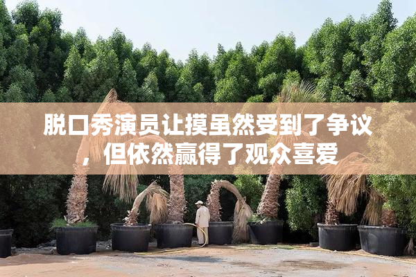 脱口秀演员让摸虽然受到了争议，但依然赢得了观众喜爱