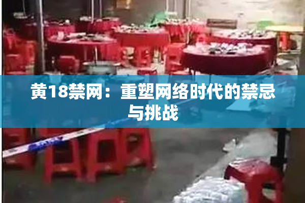 黄18禁网：重塑网络时代的禁忌与挑战