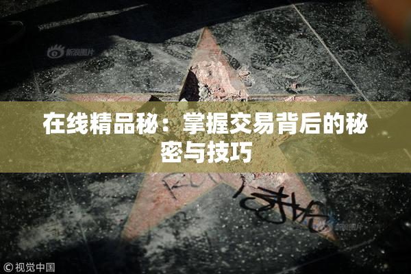 在线精品秘：掌握交易背后的秘密与技巧