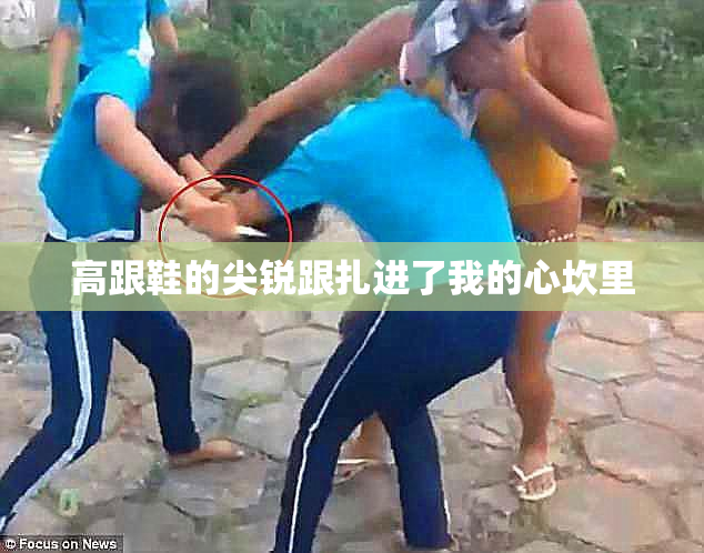 高跟鞋的尖锐跟扎进了我的心坎里