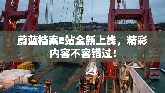 蔚蓝档案E站全新上线，精彩内容不容错过！