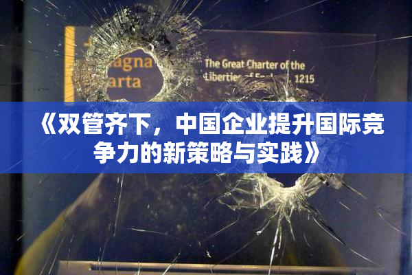 《双管齐下，中国企业提升国际竞争力的新策略与实践》