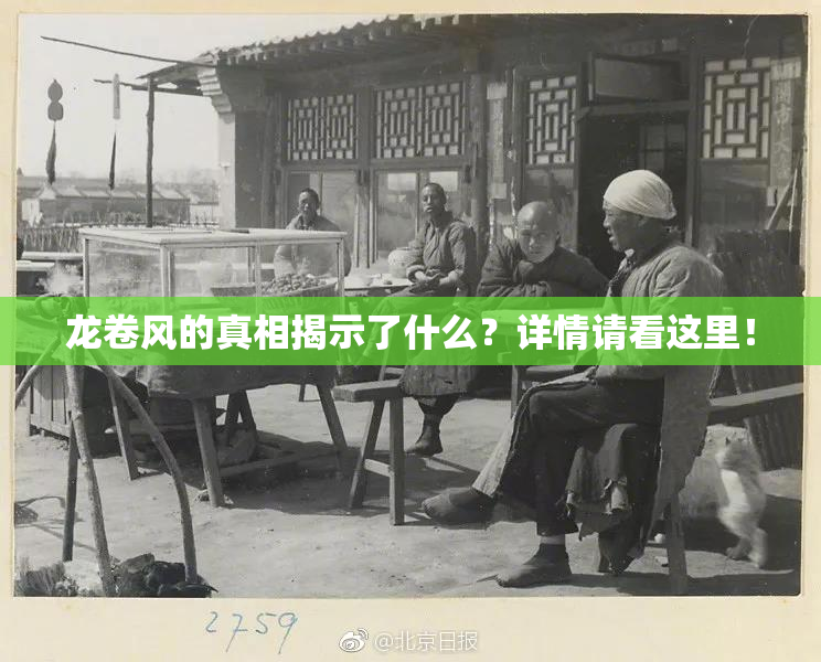 龙卷风的真相揭示了什么？详情请看这里！