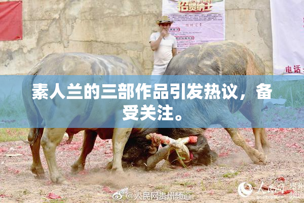 素人兰的三部作品引发热议，备受关注。