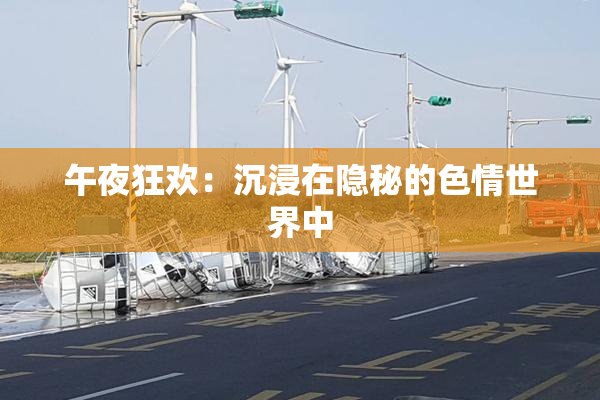午夜狂欢：沉浸在隐秘的色情世界中