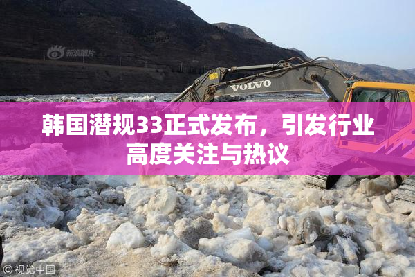 韩国潜规33正式发布，引发行业高度关注与热议