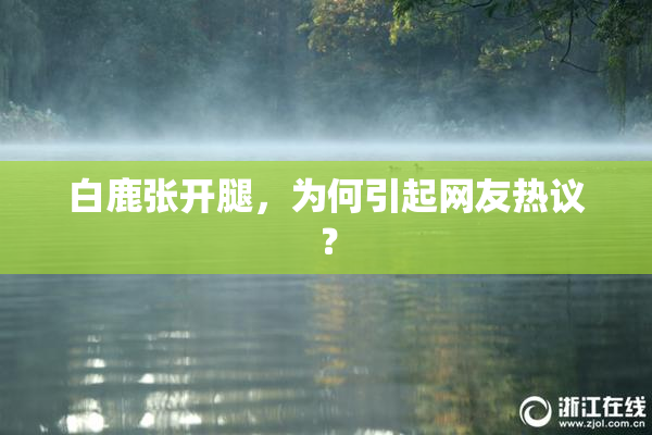 白鹿张开腿，为何引起网友热议？