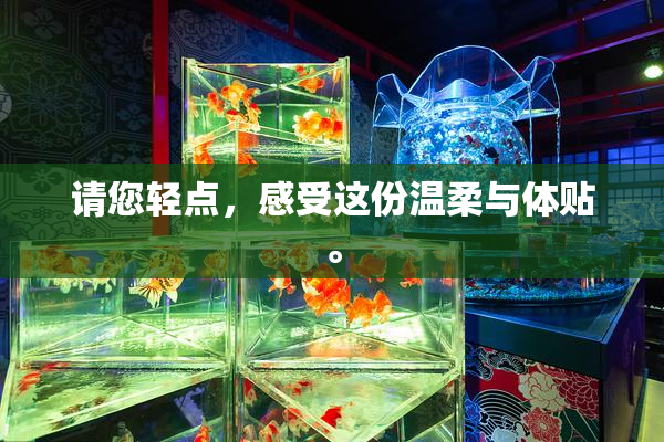 请您轻点，感受这份温柔与体贴。