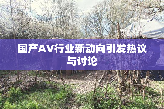 国产AV行业新动向引发热议与讨论