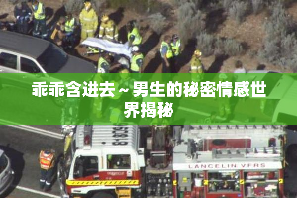 乖乖含进去～男生的秘密情感世界揭秘