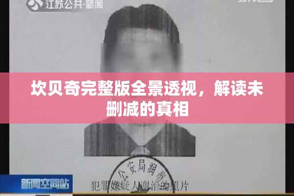 坎贝奇完整版全景透视，解读未删减的真相