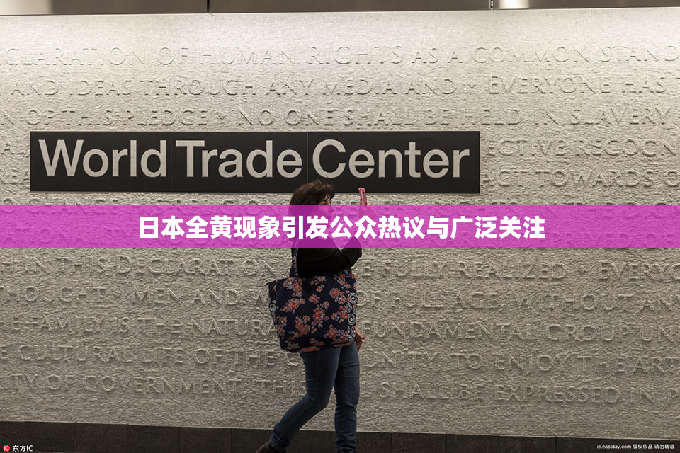 日本全黄现象引发公众热议与广泛关注