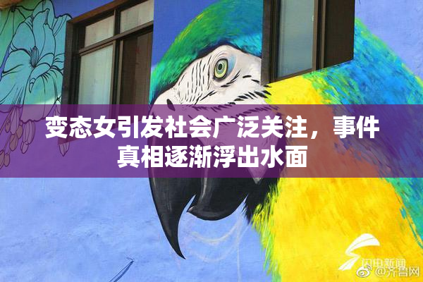 变态女引发社会广泛关注，事件真相逐渐浮出水面