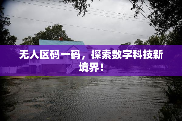 无人区码一码，探索数字科技新境界！