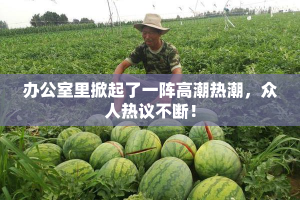 办公室里掀起了一阵高潮热潮，众人热议不断！