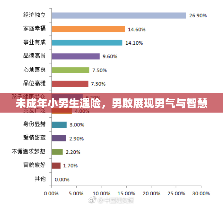 未成年小男生遇险，勇敢展现勇气与智慧